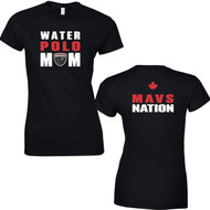 MAV Women’s Softstyle T-Shirt (Design 3) - Black (MAV-204-BK)