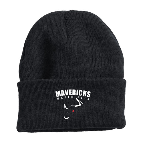 MAV Knit Cuff Toque - Black