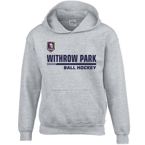 Youth WPBH 50/50 Hoodie – Sport Grey (WPB-302-SG)