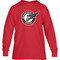 WPH Youth Heavy Cotton Long Sleeve T-Shirt - Red (WPH-308-RE)