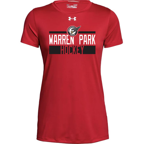 WPH Under Armour Women’s Locker 2.0 Tee - Red (WPH-210-RE)