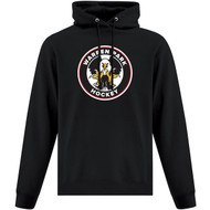 WPH Adult Fleece Hooded Sweatshirt (Design 1) - Black (WPH-011-BK)