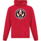 WPH Adult Fleece Hooded Sweatshirt (Design 1) - Red (WPH-011-RE)