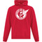 WPH Adult Fleece Hooded Sweatshirt (Design 2) - Red (WPH-012-RE)