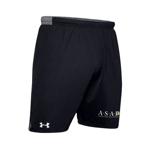 ASAD Under Armour Men’s Locker 7” Pocketed Shorts - Black (ASA-102-BK)