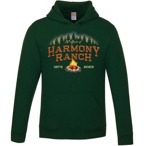 HRR 50th Anniversary Hoodie - Forest (HRR-020-FO)