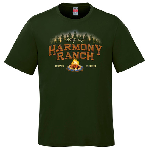 HRR 50th Anniversary T-Shirt - Forest (HRR-023-FO)