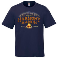 Harmony Ranch 50th Anniversary Youth T-Shirt - Navy