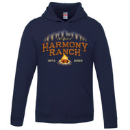 Harmony Ranch 50th Anniversary Youth Hoodie - Navy