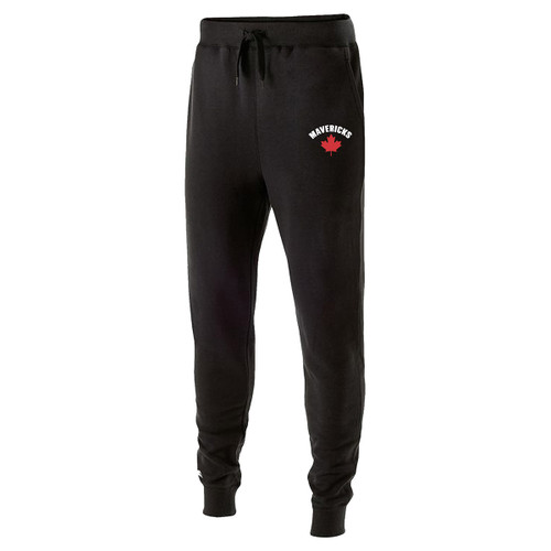 MAV Holloway Men's 60/40 Fleece Jogger - Black (MAV-114-BK)