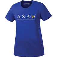 ASA Women’s Pro Team Short Sleeve Tee - Royal (ASA-206-RO)