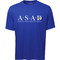 ASA Men’s Pro Team Short Sleeve Tee - Royal (ASA-106-RO)