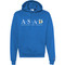 ASA Champion Adult Double Dry Eco Pullover Hoodie - Royal (ASA-011-RO)
