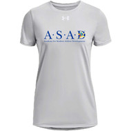 ASA Under Armour Women’s Tech Team Short Sleeve - Mod Grey (ASA-205-MG)