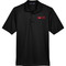 HTS Devon & Jones Men's CrownLux Performance Plaited Polo - Black (HTS-122-BK)