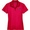 HTS Devon & Jones Women's CrownLux Performance Plaited Polo - Red (HTS-222-RE)