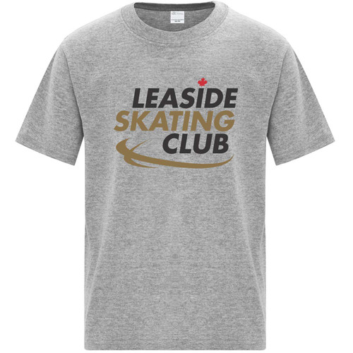 LSC Youth Everyday Cotton Tee - Athletic Heather (LSC-301-AH)