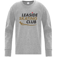 LSC Youth Everyday Cotton Long Sleeve Tee - Athletic Heather (LSC-302-AH)