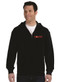 Harbourtown Sound Gildan Adult Full Zip Hoody - Black (HTS-013-BK)