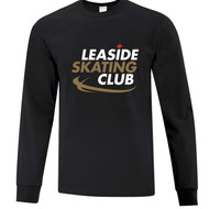 LSC Adult Everyday Cotton Long Sleeve Tee - Black (LSC-002-BK)