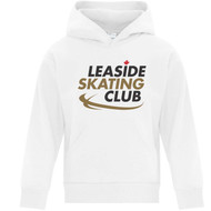 LSC Youth Everyday Fleece Hooded Sweatshirt - White (LSC-303-WH)
