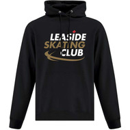 LSC Adult Everyday Fleece Hooded Sweatshirt - Black (LSC-003-BK)