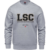 LSC Crew Adult Crewneck Sweatshirt - Athletic Heather (LSC-004-AH)
