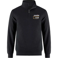LSC Men’s Esactive Vintage 1/2 Zip Sweatshirt - Black (LSC-006-BK)