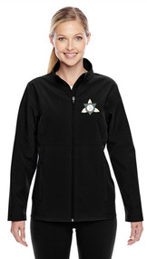 Ontario District Embroidered Ladies Jacket - Black