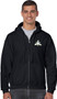 Ontario District - Gildan Adult Full Zip Hoody - Black (ONT-002-BK)