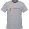 APC Ladies Ring Spun Combed Cotton Crewneck T-Shirt - Athletic Grey Heather (APC-201-AH)