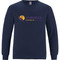 APC Adult Ring Spun Cotton Crewneck Long Sleeve T-shirt - Navy (APC-002-NY)