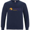 APC Youth Ring Spun Cotton Crewneck Long Sleeve T-shirt - Navy (APC-302-NY)
