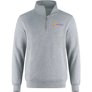  APC Adult ¼ Zip Sweatshirt - Sport Grey (APC-006-AH) 