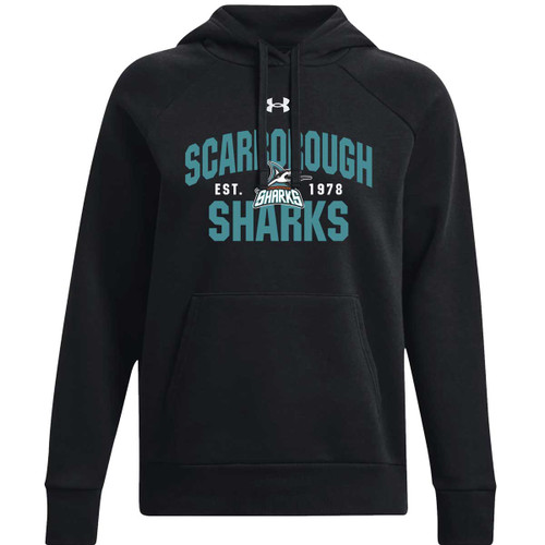 SSH Under Armour women’s Rival Fleece Hoodie - Black (SSH-247-BK)