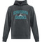 SSH Adult Everyday Fleece Hooded Sweatshirt - Dark Heather (Design 1) (SSH-050-DH)