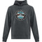 SSH Adult Everyday Fleece Hooded Sweatshirt - Dark Heather (Design 2) (SSH-015-DH)