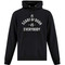 SSH Adult Everyday Fleece Hoodie with Scarborough VS Everybody Logo - Black (Design 3) (SSH-018-BK)