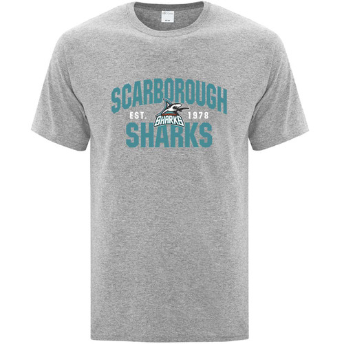 SSH Men’s Everyday Cotton Tee - Athletic Heather (Design 1) (SSH-124-AH)