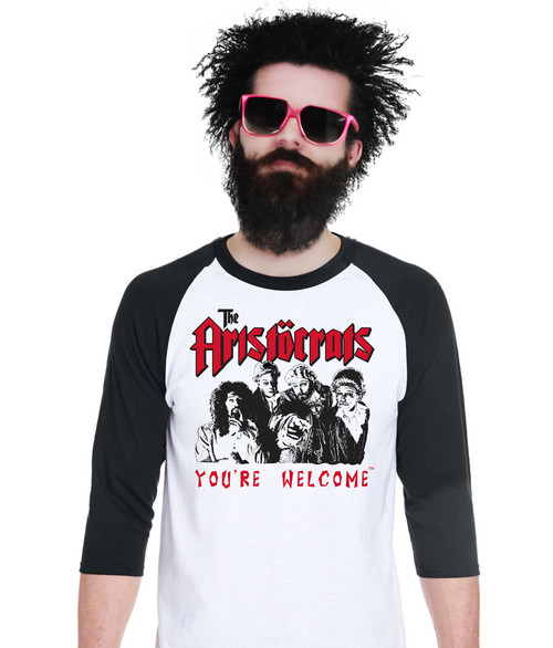 Aristocrats You're Welcome 3/4 Baseball Shirt