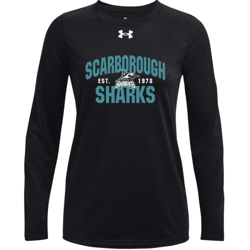 SSH Under Armour Women’s Tech Team Long Sleeve - Black (SSH-228-BK)