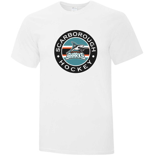 SSH Men’s Everyday Cotton Tee - White (Design 2) (SSH-125-WH)