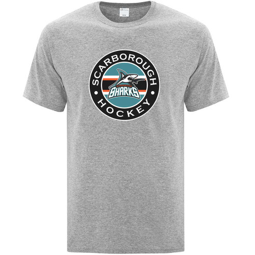 SSH Men’s Everyday Cotton Tee - Athletic Heather (Design 2) (SSH-125-AH)