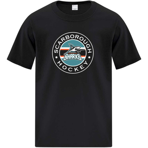 SSH Youth Everyday Cotton Tee - Black (Design 2) (SSH-325-BK)