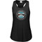 SSH Augusta Girls’ Lux Tri-Blend Tank - Black (SSH-329-BK)
