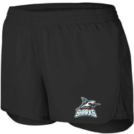 SSH Augusta Girls’ Wayfarer Shorts - Black (SSH-351-BK)