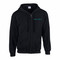 Baldwin Blend Full Zip Hoodie (HRR-003-BK)
