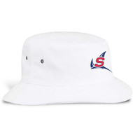NSW Brushed Cotton Twill Buckett Hat - White (NSW-053-WH.FE-FP716-01-OS)