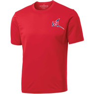 NSW Men's Pro Team Short Sleeve Tee - Red (NSW-146-RE)