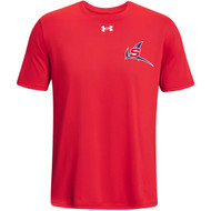 NSW Under Armour Men's Tech Team Short Sleeve Tee - Red (NSW-147-RE)